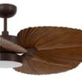 Beacon Deckenventilator mit Licht Bali, bronzefarben, leise