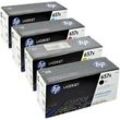 4 HP Toner CF470X-CF473X 657X Multipack K C M Y 4-farbig