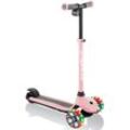 E-Scooter GLOBBER "ONE K E-MOTION 4 PLUS, mit Leuchtrollen" Scooter rosa Elektroscooter