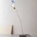 Ingo Maurer I Ricchi Poveri Bzzzz Tischlampe, blau