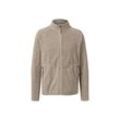 Fleecejacke - Grau-Beige - Gr.: L