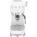 SMEG Espressomaschine "ECF02WHEU", Kaffeemaschinen, weiß, 1 Tasse(n)