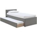 Miliboo - Ausziehbett 90 x 195 grau macco