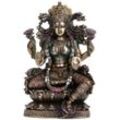 Bronze -Figur Figuren Lakshmi Bronze grau Bronze 9x15x24cm 25244 - Signes Grimalt