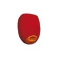 Sirene SR136FIRE/24V-RO mit 24-V-Stromversorgung – rote Farbe – orangefarbenes Blinklicht