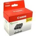 3 Canon Tinten 1509B028 Multi Value Pack 3 x PGI-35 schwarz