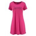 Sleepshirt, pink+schwarz, Gr.40/42