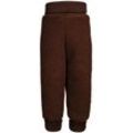 ENGEL - Woll-Hose SNUGGLY WINTER mit Nabelbund in zimt melange, Gr.50/56