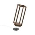 Zafferano Home LED-Akku-Laterne IP54 corten