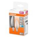 OSRAM Classic B LED-Lampe E14 4W 4.000K matt 2er