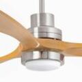 Deckenventilator Lantau L LED nickel/kiefer hell