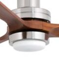 Deckenventilator Lantau L LED nickel/kiefer dunkel