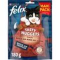 Felix Tasty Nuggets 6 x 180 g Rind & Lamm