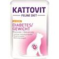 KATTOVIT Feline Diet Nassfutter Katze Diabetes Adult Huhn 24x85 g