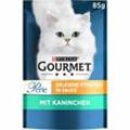 GOURMET Perle Erlesene Streifen 26x85g Kaninchen