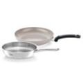 Fissler Pfannenset "Ceratal Classic und Pure", 2-teilig, silber