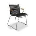 Houe CLICK Dining chair mit Bambusarmlehnen Black