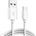 Samsung EP-DN930CWE USB-C Handy Ladekabel weiß