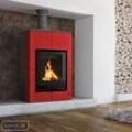 Aquaflam Vario Saporo Basic Wasserführender Kaminofen Red 11/5 kW / A