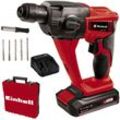 EINHELL Akku-Bohrhammer "TE-HD 18 Li (1x2.5 Ah)" Bohrmaschinen rot (rot, schwarz) Bohrhämmer