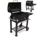 Apex - Grillwagen xxl Holzkohlegrill Holzkohle bbq Grill Gartengrill Kohlegrill 56511