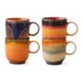 Hkliving - 70's Kaffeetasse, brazil (4er-Set)