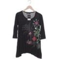 Desigual Damen Langarmshirt, schwarz, Gr. 36