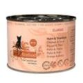 Catz finefood Nassfutter Katze Classic Adult No. 25 Huhn & Thunfisch 6x200 g