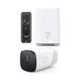 eufy Video Doorbell Dual + HomeBase 2 + eufyCam 2 Pro Add-on Camera