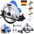 Handkreissäge 3600W Handheld Circular Saw Kreissäge mit 185mm Sägeblätt Kreissäg