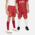 FC Liverpool 2024/25 Stadium Home Nike Dri-FIT Replika-Fußballshorts (ältere Kinder) - Rot