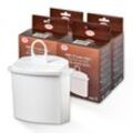 4x Wasserfilter für Braun Kaffeemaschinen, AquaCrest AQK-12,