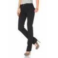 Stretch-Jeans MAC "Dream" Gr. 36, Länge 32, schwarz (schwarz32), Damen, Denim/Jeans, Obermaterial: 48% Baumwolle, 48% Polyester, 4% Elasthan, clean, Jeans, mit Stretch für den perfekten Sitz