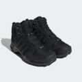 Wanderschuh ADIDAS TERREX "TERREX SWIFT R2 MID GORE-TEX", Gr. 43, schwarz (core schwarz, core schwarz, carbon), Textil, Synthetik, sportlich, Schuhe, wasserdicht