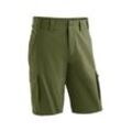 Cargobermudas MAIER SPORTS "Fenit Short M" Gr. 46, Normalgrößen, grün (dunkelgrün) Herren Hosen Sporthosen kurze Wanderhose, moderne Outdoor-Bermuda, Trekkinghose