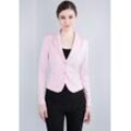 Kurzblazer IMPERIAL "IMP-J S24ABE" Gr. L (40), pink (pinklady) Damen Blazer im Athleisure Look