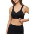 Sport-BH TRIACTION BY TRIUMPH "Triaction Cardio Flow P EX" Gr. 80, Cup E, schwarz Damen BHs BH Sport-BH Cup B-E, - der leichteste Welt, Basic Dessous