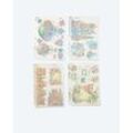 Wassertransfer-Set Floral 2024