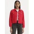 Jeansjacke LEVI'S "Original Trucker" Gr. M (38), rot (script trucker) Damen Jacken FRESH COLLECTION