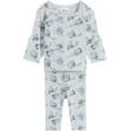 Geripptes Bio-Baumwoll-Set für Babys (2-tlg.Set)