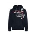 Camp David Kapuzenpullover Herren Baumwolle bedruckt, marine