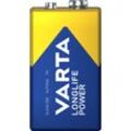 VARTA 6LR61 9 V Longlife Power Alkali-Blockbatterie, 1 Stück