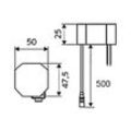 Schell Puris E HD-M Elektronische Waschtischarmatur, Mischwasser, Batteriebetrieb, Chrom 012010699