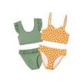 Kleinkind-Bikini-Set - Schwarz - Kinder - Gr.: 98/104