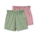 2 Kinder-Jersey-Shorts - Grün - Kinder - Gr.: 134/140