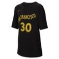 Stephen Curry Golden State Warriors City Edition Nike NBA-T-Shirt (ältere Kinder, Jungen) - Schwarz