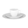 Seltmann Weiden Kaffeeservice Trio Weiß 18er Set