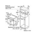 Bosch - HMG636RS1 Serie 8, Einbau-Backofen mit Mikrowellenfunktion, 60 x 60 cm, Edelstahl