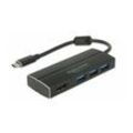 Delock - usb 3.1 Type-C zu 3 x usb 3.0 Hub + 1 x hdmi 4K 30 Hz (63931)