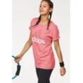 adidas Performance T-Shirt »ESSENTIALS LINEAR LOOSE TEE«, rosa, Gr.XXL